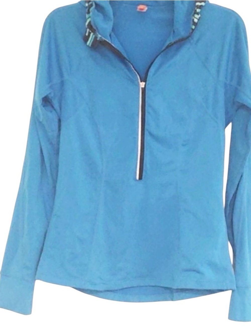 Lucy Active Quarter Zip Hoodie Blue M